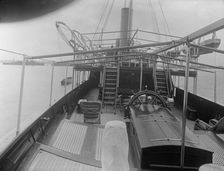 Lower deck on Venetia 1920. Creator: Kirk & Sons of Cowes