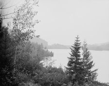 Lower Loon Lake, Adirondack Mts., N.Y., between 1900 and 1910. Creator: Unknown