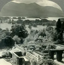 Lower Lake Killarney, Southwest from Lord Kenmare's Mansion, County Kerry, Ireland c1930s. Creator: Unknown