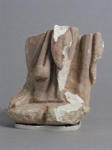 Lower Legs Fragment, Coptic, 4th-7th century. Creator: Unknown