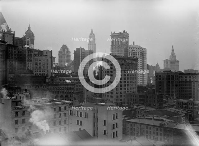 Lower N.Y. from Coenties Slip, between c1910 and c1915. Creator: Bain News Service.