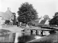 Lower Slaughter, Gloucestershire, 1890. Artist: Henry Taunt
