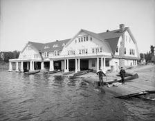 Lower St. Regis Lake, Paul Smith's Hotel, Adirondack Mts., N.Y., between 1900 and 1905. Creator: Unknown
