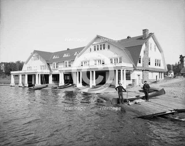 Lower St. Regis Lake, Paul Smith's Hotel, Adirondack Mts., N.Y., between 1900 and 1905. Creator: Unknown.