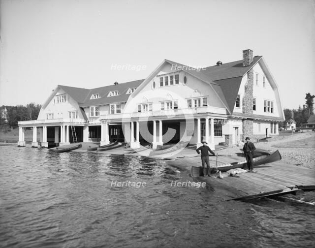 Lower St. Regis Lake, Paul Smith's Hotel, Adirondack Mts., N.Y., between 1900 and 1905. Creator: Unknown.