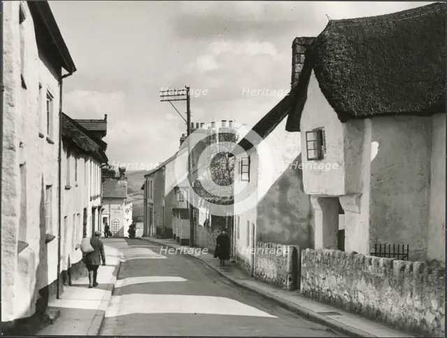 Lower Street, Chagford, West Devon, Devon, 1930s. Creator: J Dixon Scott.