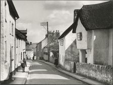 Lower Street, Chagford, West Devon, Devon, 1930s. Creator: J Dixon Scott