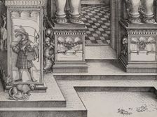 Lower Portion of the Entryway to the Right Portal (Die Porten des Adels); and the Outer Ri..., 1515. Creator: Hieronymus Andreae