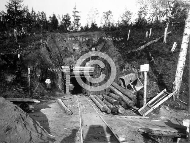 Lower Part of the Tunnel at Verst 36, 1900-1904. Creator: Unknown.
