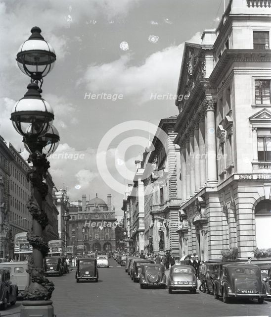 Lower Regent Street, London, c1955. Creator: Arthur Charles Kirby Ware.