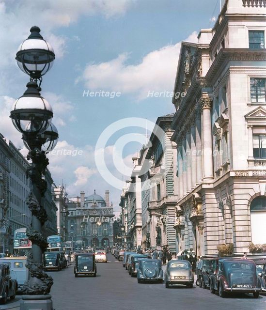 Lower Regent Street, London, c1955. Creator: Arthur Charles Kirby Ware.