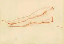 Lower torso of Ida Rubinstein (1883-1960), 1915