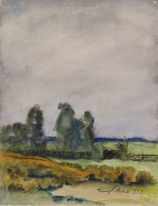 Lowland Landscape, 1923. Creator: Juho Makela