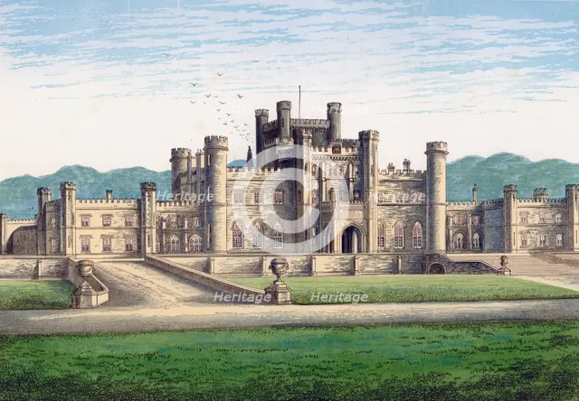 Lowther Castle, Cumbria, late 19th century. Artist: Unknown