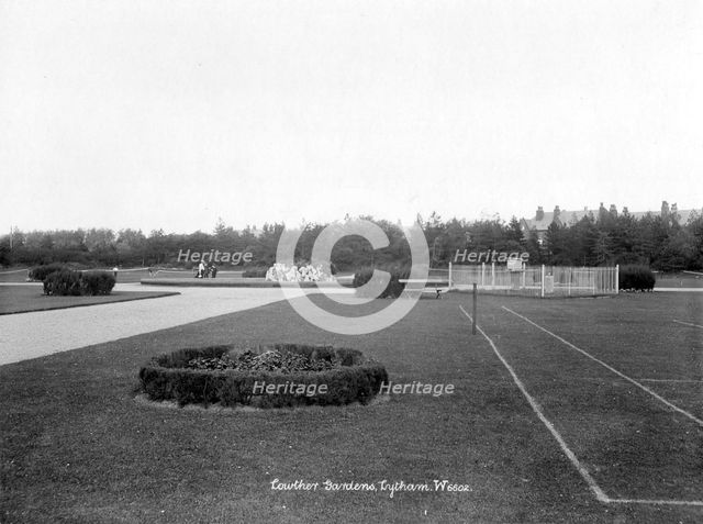 Lowther Gardens, Lytham St Anne's, Lancashire, 1890-1910. Artist: Unknown