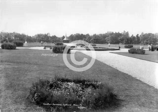 Lowther Gardens, Lytham St Anne's, Lancashire, 1890-1910. Artist: Unknown