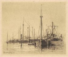 Loading Up, 1881. Creator: Charles A Platt
