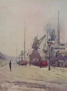Loading Coal with Cranes 1910