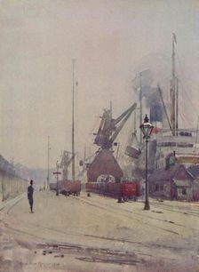 Loading Coal with Cranes 1910