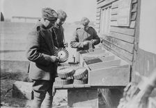 Loading magazines, between c1915 and c1920. Creator: Bain News Service