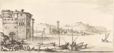 Loading Merchandise, probably c. 1630. Creator: Jacques Callot