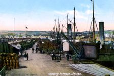 Loading Potatoes, Jersey, 1908