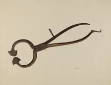 Loaf Sugar Cutter, c. 1942. Creator: Thomas Dooley