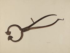 Loaf Sugar Cutter, c. 1942. Creator: Thomas Dooley