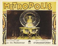 Lobby Card "Metropolis" by Fritz Lang, 1927. Creator: Anonymous