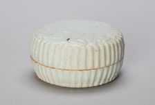 Lobed Cosmetic Box with Peonies, Southern Song or Yuan dynasty, 13th/14th century. Creator: Unknown