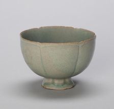 Lobed Cup, South Korea, Goryeo dynasty (918-1392), 12th century. Creator: Unknown
