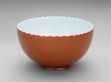Lobed Bowl, 1890/1900. Creator: Seifu Yohei