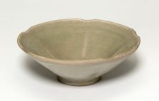 Lobed Bowl with Phoenix, Tang dynasty (618-907) or Five Dynasties period, late 9th/early 10th cent. Creator: Unknown