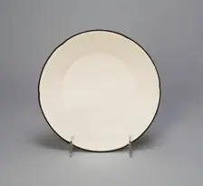 Lobed Dish with Lotus Sprays and Curled Feather-Like Leaves, Northern Song dynasty, 11th century. Creator: Unknown