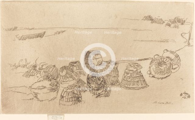 Lobster-Pots, c. 1880/1881. Creator: James Abbott McNeill Whistler.
