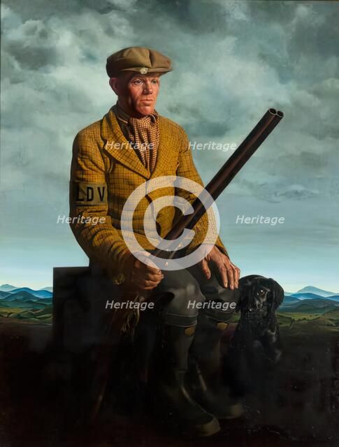 Local Defence Volunteer, 1939. Creator: Edward Baird.