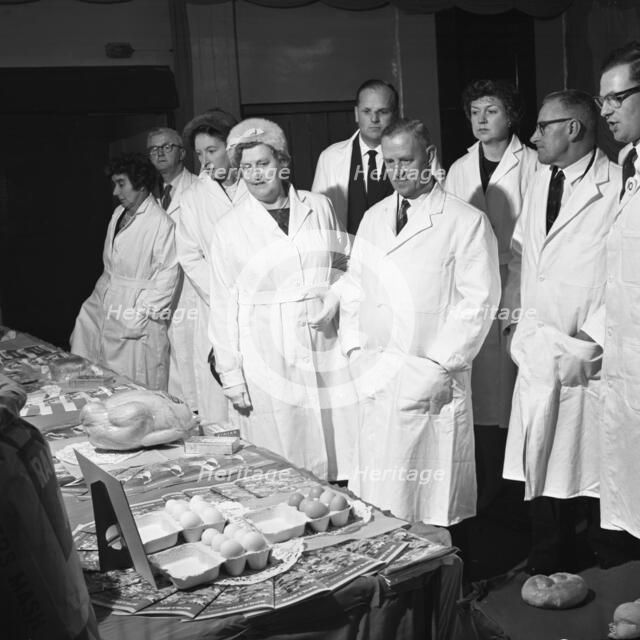 Local dignitaries during an open day at Spillers Foods in Gainsborough, Lincolnshire, 1962.  Artist: Michael Walters