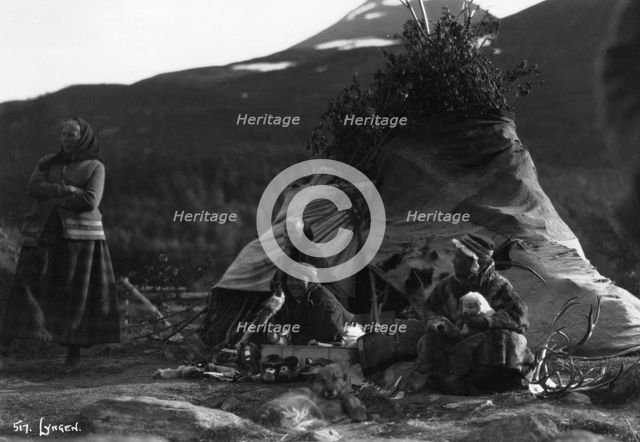 Local women, Lyngen, northern Norway, c1920s-c1930s(?). Artist: Unknown