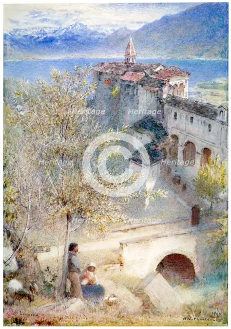 'Locarno, Lake Maggiore', 1905. Artist: Albert Goodwin