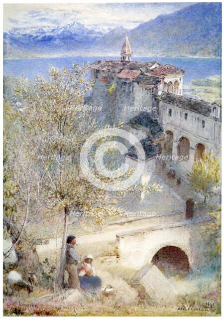 'Locarno, Lake Maggiore', 1905. Artist: Albert Goodwin