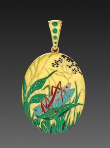 Locket, 1868-1870. Creator: Alexis Falize (French, 1811-1898); Antoine Tard (French, active 1860-1889)