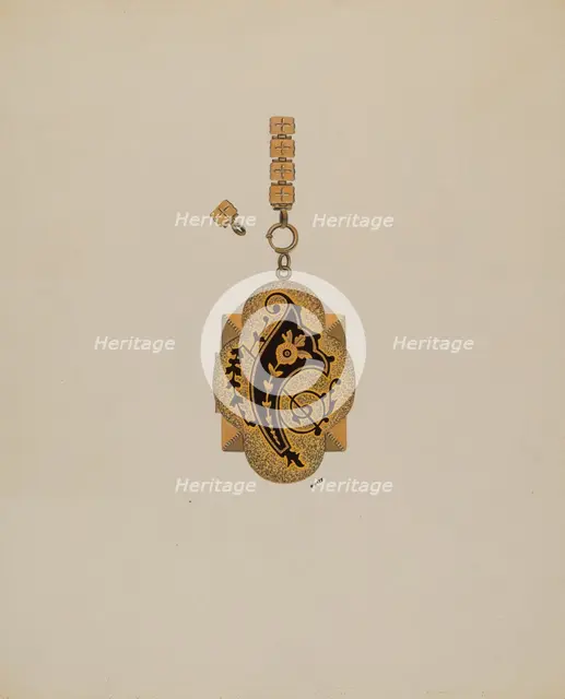 Locket, c. 1937. Creator: Edward White.