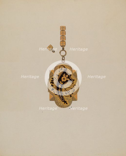 Locket, c. 1937. Creator: Edward White.