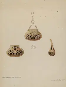 Locket for Perfume. Creator: Harry G Aberdeen