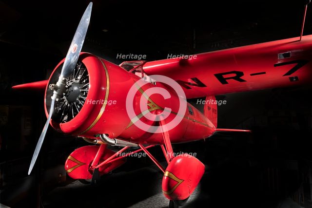 Lockheed Vega 5B flown by Amelia Earhart, 1927-1929. Creator: Lockheed Aircraft Corporation.