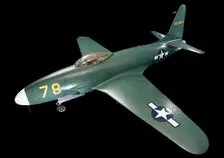 Lockheed XP-80 "Lulu Belle", 1943. Creator: Lockheed Aircraft Corporation
