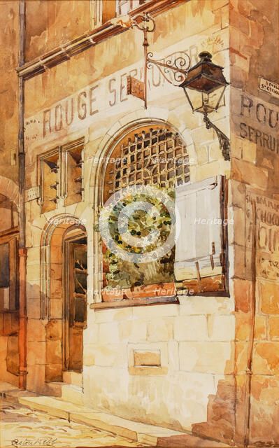 Locksmith's Shop, 1924. Creator: Sir Aston Webb.