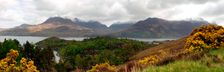 Loch Torridon and the Torridon Hills, Highland, Scotland. Creator: Peter Thompson