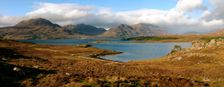 Loch Torridon and the Torridon Hills, Highland, Scotland. Creator: Peter Thompson