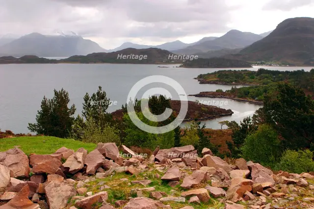 Loch Torridon, Highland, Scotland. Creator: Peter Thompson.